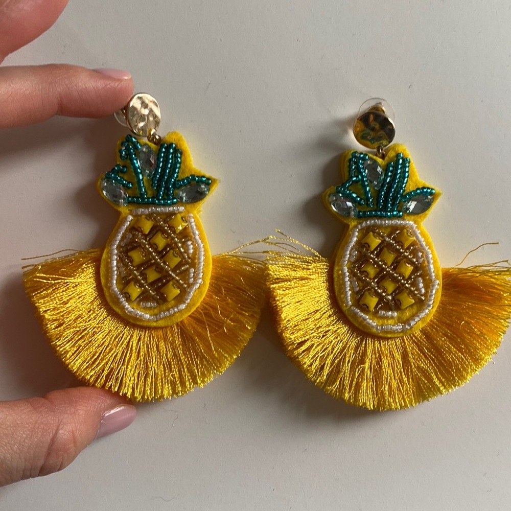 🌺 Pineapple earrings